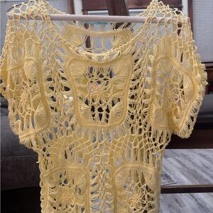 Maurices Light Yellow Knit Top